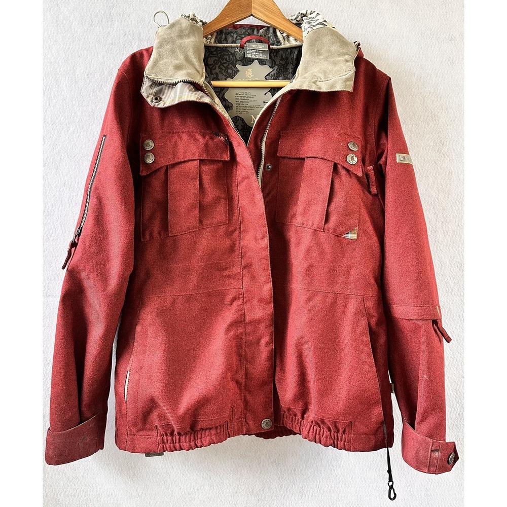 CAPPEL Ride Snowboard Ski Jacket Red Winter Sports women's medium